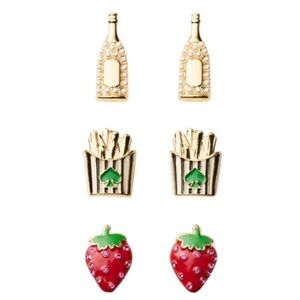 NIB Kate Spade x Target Earring Set